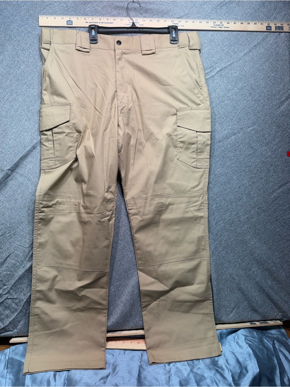Men's Big and Tall Tactical Cargo Pants — Khaki